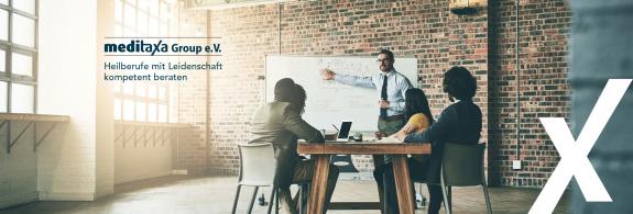 meditaxa Group e.V. - der Fachkreis für Steuerfragen der Heilberufe. Werden Sie Werbepartner in unserem Fachmagazin
